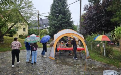 Herbstmarkt trotz Regen ein voller Erfolg